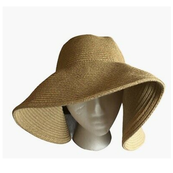5/15$ J. CREW oversized straw hat